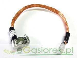 Przewód masowy (+) - plecionka z miedzi C-360