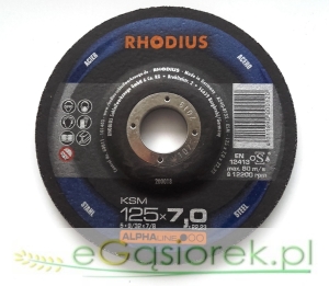TARCZA DO ZDZIERANIA KSM FI 125 RHODIUS