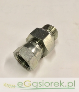 Złączka prosta AB M18x1,5 12L nastawne/GZ 1/2 ED
