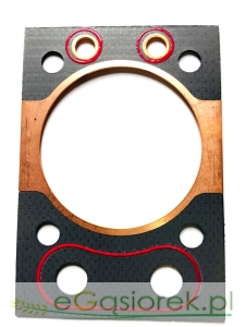 Uszczelka głowicy C-360 Cu okuta  silikon