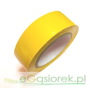 Taśma izolacyjna PCV 19mmx10 m żółta