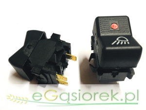 Przełącznik klawiszowy halog z diodą MTZ