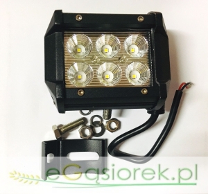 Listwa Led 18W SPOT/AGH019B-18W 6-led x3W 2750lm
