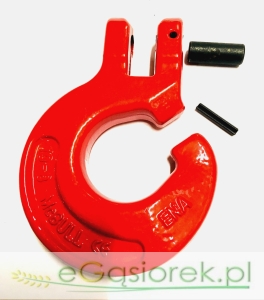 Hak - sprzęgający pierścień rozcięty G80 10 mm