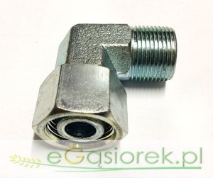 Kolanko hydrauliczne AB 90 22-22 M22x1,5/M22x1,5