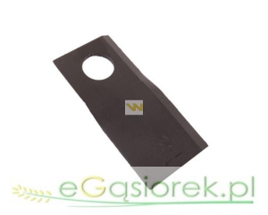 Nożyk kosiarka Famarol 110X48X4 Prawy mm otwór 21