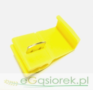 Szybkozłączka przewodu żółta 2,5-6,0mm2