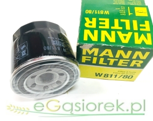 Filtr oleju MANN W81180 odp. P550162  3678034M2