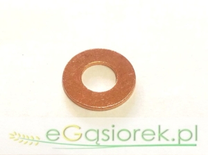 Podkładka miedziana 7x16x2