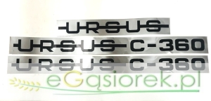 Znak naklejki kpl. Ursus C-360