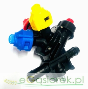 Głowica obrotowa rozpylacz oprawa 08 potrójna