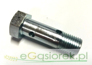 Śruba przelewowa oczkowa długa M 12x1,25 (SP01