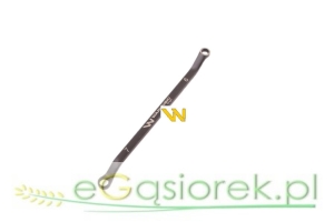 Klucz oczkowy odsadzony 6x7 mm CrV Waryński