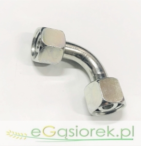 Kolanko hydr metryczne łukowe AA 90 M 18x1,5