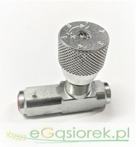 Zawór dławiąco zwrotny 90 1/4"BSP VRFU ( Długi )