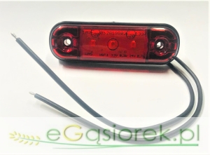 Lampa pozycyjna tylna 709 12V-24V LED czerwona