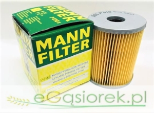Element filtra paliwowego P810x Mann