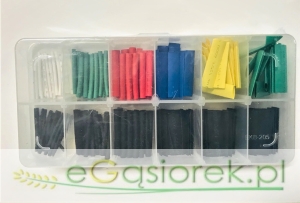 Zestaw koszulek termokurczliwych 180 szt