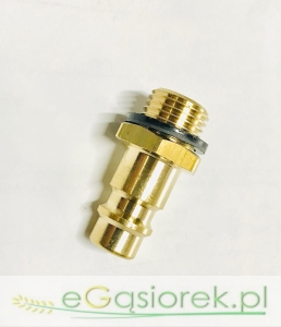 Wtyk szybkozłącza do powietrza 1/4"BSP gwint zewn.