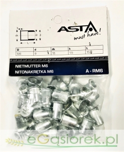 Nitonakrętki M6 