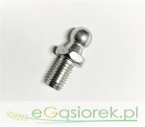 Czop kulisty główka Fi10mm gwint M8