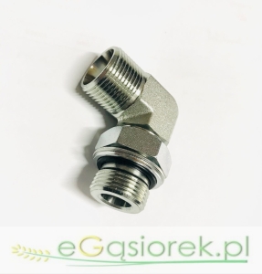 Kolanko BB 22-22 grodziowe  M22x1,5-22x1,5 15L/15L