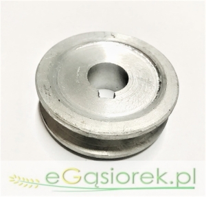 Koło pasowe 1 pasek HB śr.80 FI-24 aluminiowe