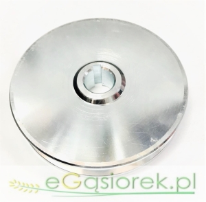 Koło pasowe 1 pasek HB śr.130 fi-24 stalowe