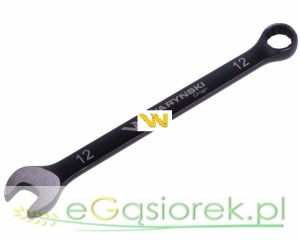 Klucz płasko-oczkowy 12mm CrV stan.ASME B107-2010