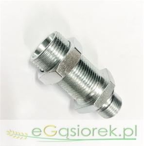 Złączka Grodziowa cal-metr 3/8-22  3/8"BSP-M22x1,5