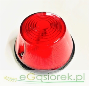 Lampa obrysowa tylna czerwona niska WE92