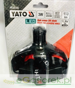 Latarka czołowa Led 3W