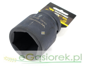 Nasadka udarowa sześciokątna 1"długa. 46mm. CrMo.