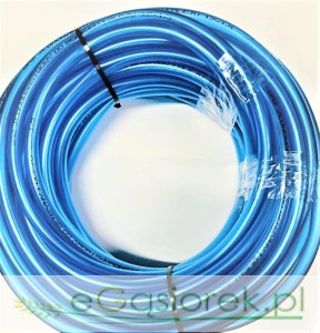 Wąż igielitowy DN 12x1,5 PCV paliwo-olej niebieski