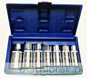 Kpl. nasadek do szpilek gwintowanych