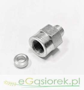 Złacze manometryczne 1/4" gwint. zew. M12x1,5