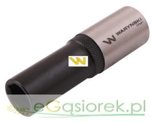 Nasadka sześciokątna 9 mm 1/2" CrV50BV30.DIN3124