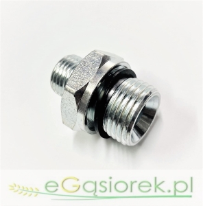 Złączka BB 1/2"BSP z ED -M 16x1,5 calowo metrycza