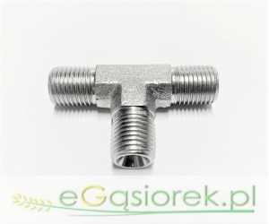 Trójnik hydrauliczny BBB 1/4"BSP