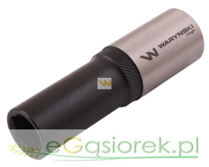 Nasadka sześciokątna 1/2". 14 mm. długa. CrV50BV30