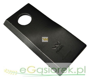 Nożyk do Samasz 105x49x4x19,3L 12P i 12L Waryński