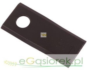 Nożyk kosiarki KUHN 93x40x3  Fi 16,2  Lewy