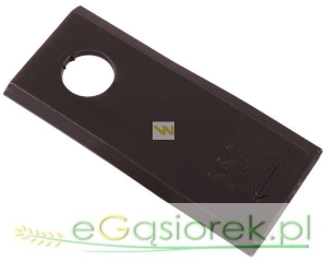 Nożyk kosiarki KUHN prawy 93x40x3mm otwór 16,2