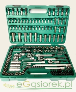 Zestaw narzędzi 155EL. 1/4 3/8 1/2 HONITON