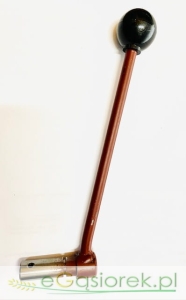 Oś dźwigienki przekażnika C-330 z gałką