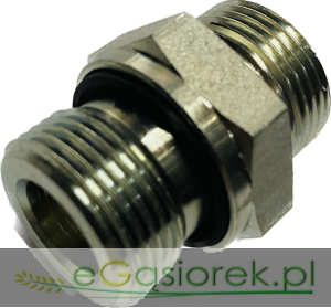 Złączka BB metryczna M 22x1,5-M 22x1,5 z ED