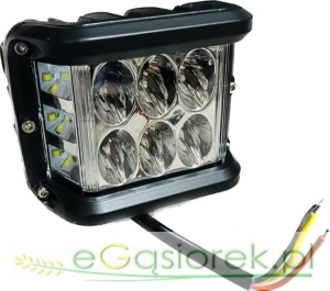 Lampa halogen kwadratowy 36W CUBE