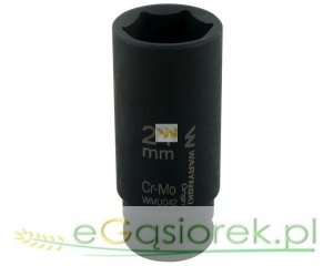 Nasadka udarowa sześciokątna długa 1/2". 24mm.