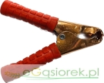 Zacisk przewodu rozruchowego UZ-10 (60A) czerwony