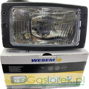 Reflektor przedni H4 RE.25777 WESEM